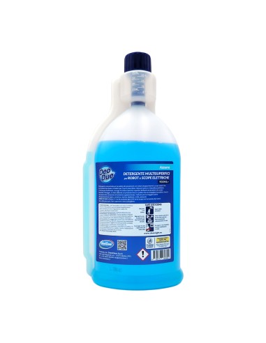 offerta Deo Due Detergente Multisuperficie per Robot e Scope Elettriche Fragranza Azzurro 900 ml