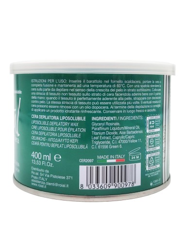 offerta Kristal Cera Depilatoria Liposolubile con Aloe Vera 400 ml