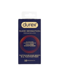 Durex Preservativi Nude Sensation Premium No Latex 10 Pz