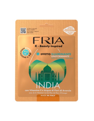 offerta Fria K-Beauty Inspired India Maschera Viso Illuminante Uniformante Monodose