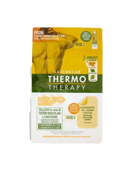 offerta Thermo Therapy Naturelab Maxi Cerotto Monodose con Gel Azione Lenitiva 10x14 cm