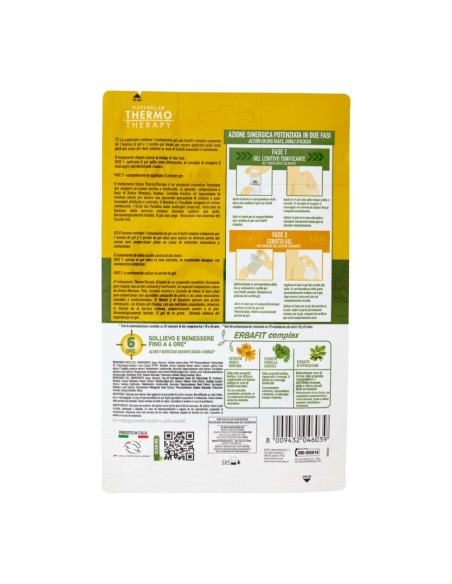 offerta Thermo Therapy Naturelab Maxi Cerotto Monodose con Gel Azione Lenitiva 10x14 cm