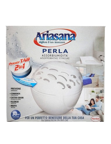 offerta Ariasana Perla Kit con Ricarica in Tab Assorbiumidità 2in1 Anti-Umidità e Anti-Odore