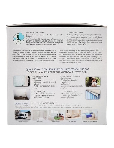 offerta Ariasana Perla Kit con Ricarica in Tab Assorbiumidità 2in1 Anti-Umidità e Anti-Odore