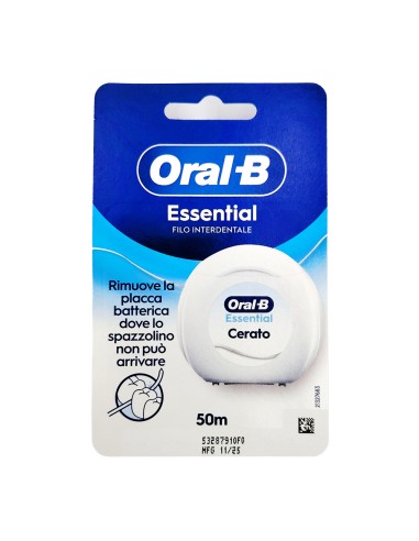 offerta Oral B Essential FIlo Interdentale Cerato 50 M