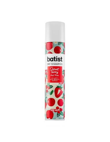 offerta Batist Dry Shampoo Secco Profumato Sweet Berry Red Fruits 200 ml