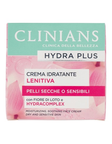 offerta Clinians Hydra Plus Crema Idratante Lenitiva per Pelli Secche o Sensibili 50 ml