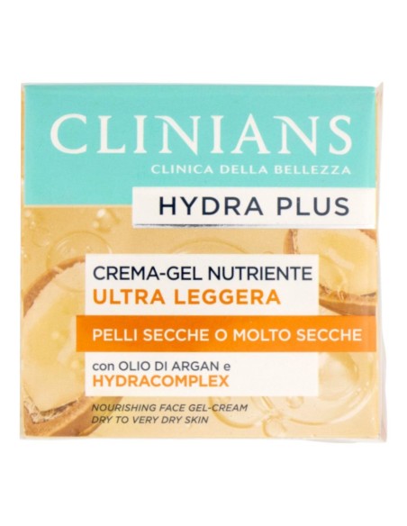 offerta Clinians Hydra Plus Crema Gel Nutriente Ultra Leggera Pelli Secche o Molto Secche 50 ml