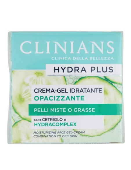 offerta Clinians Hydra Plus Crema Gel Idratante Opacizzante Pelli Miste o Grasse 50 ml