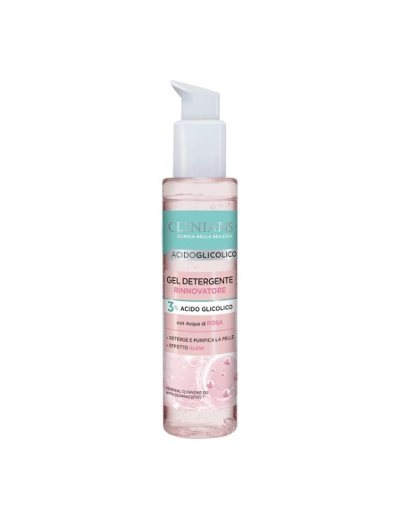 offerta Clinians Acido Glicolico Gel Detergente Viso Rinnovatore 150 ml