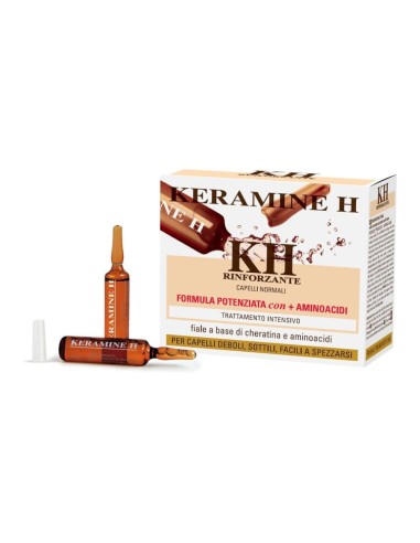 offerta Keramine H Fiale Rinforzanti Trattamento Intensivo per Capelli Normali 10 Pz