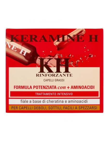 offerta Keramine H Fiale Rinforzanti Trattamento Intensivo per Capelli Grassi 10 Pz
