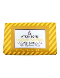 Atkinsons Saponetta Golden Cologne Fragranza Agrumata 125 g