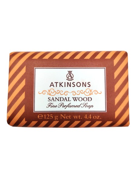 offerta Atkinsons Saponetta Sandal Wood Fragranza Sandalo e Patchouli 125 g