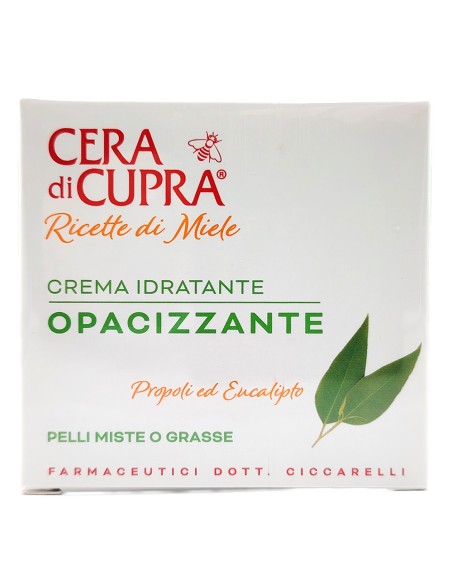 offerta Cera di Cupra Ricette di Miele Crema Idratante Opacizzante Pelli Miste o Grasse 50 ml