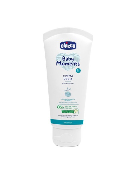 offerta Chicco Baby Moments Crema Ricca con Burro di Karité e Vitamina E 100 ml