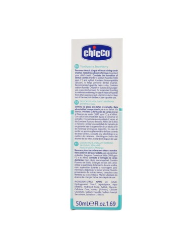 offerta Chicco Dentifricio Bambini 1-5 Anni Gusto Fragola 50 ml