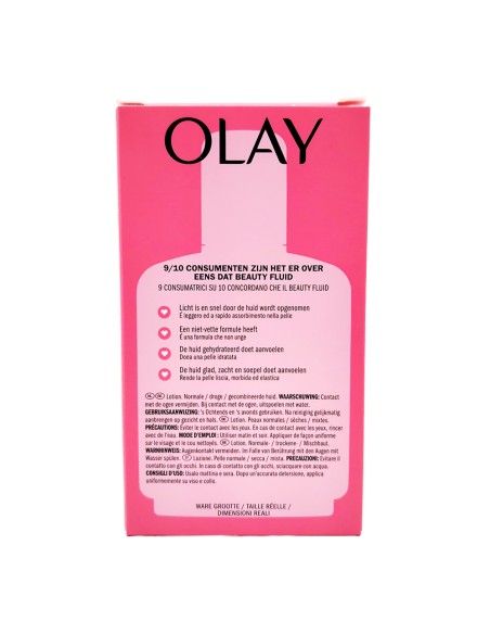 offerta Olay Beauty Fluid Lozione Idratante per Viso e Collo 100 ml