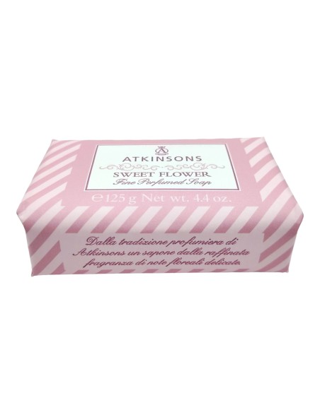 offerta Atkinsons Saponetta Sweet Flower Fragranza Floreale 125 g