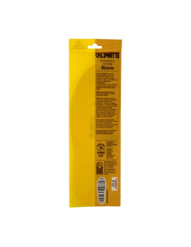 offerta Calzanetto Proplanet Soletta Nature Sughero e Cotone Misura Universale dal 24 al 46