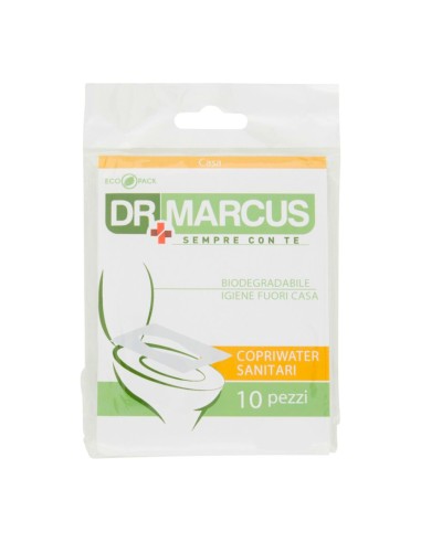 offerta Dr Marcus Copriwater Sanitari Biodegradabile 10 Pz