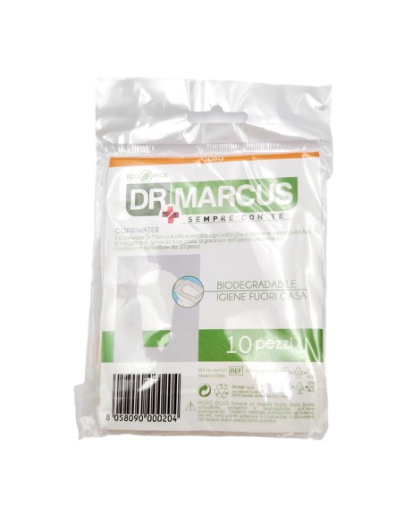 offerta Dr Marcus Copriwater Sanitari Biodegradabile 10 Pz