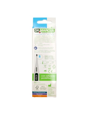 offerta Dr Marcus Strumenti Diagnostici Termometro Digitale con Astuccio Protettivo 1 Pz
