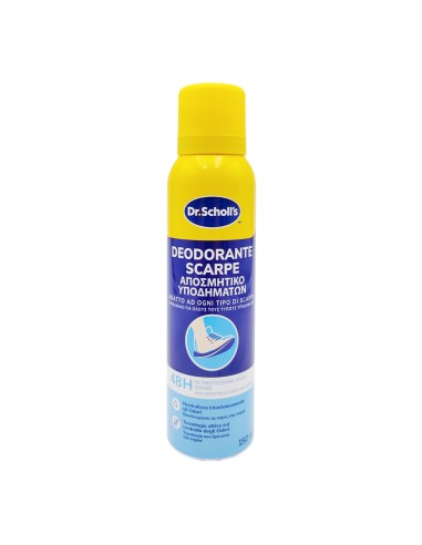 offerta Scholl Spray Deodorante Scarpa 48H di Protezione dagli Odori 150 ml