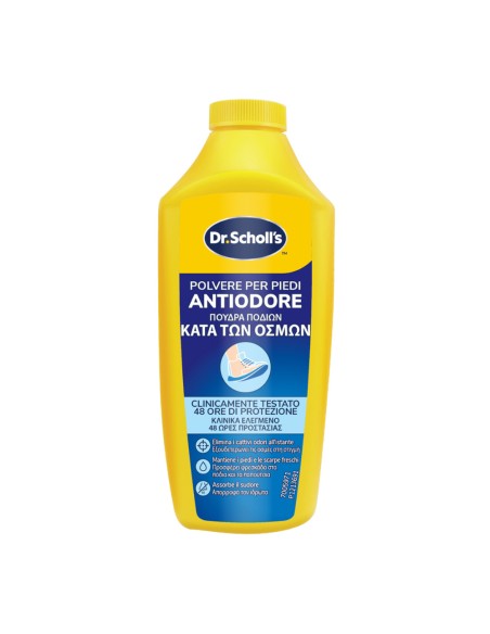 offerta Scholl's Deodorante Polvere per Piedi Anti-Odore 48 Ore di Protezione 85 g