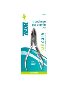 Trim Nail Care Tronchesi per Unghie Mani in Acciaio Inox 1 Pz