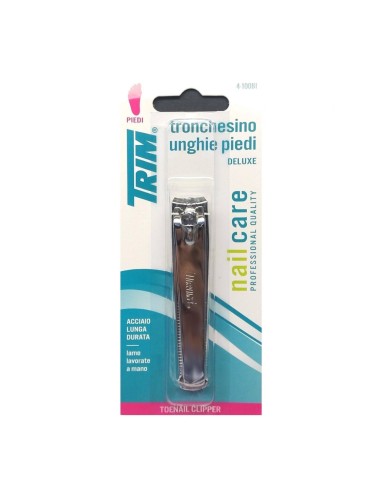 offerta Trim Nail Care Tronchesino Deluxe Unghie Piedi in Acciaio 1 Pz