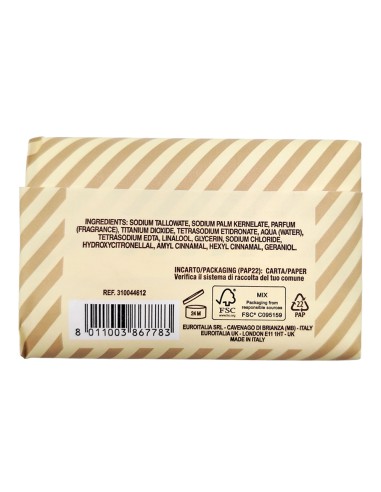offerta Atkinsons Saponetta Natural White Fragranza Gelsomino e Mughetto 125 g