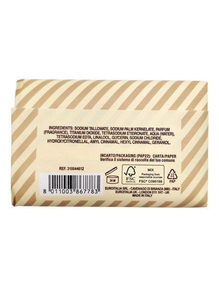offerta Atkinsons Saponetta Natural White Fragranza Gelsomino e Mughetto 125 g