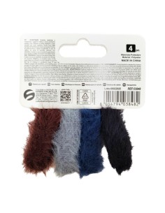 Setablu Elastici per Capelli Morbidi Pelosi Colori... 2