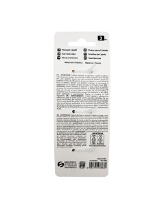 Setablu Pinze per Capelli Forma Ovale Colori Assortiti 3 Pz 2