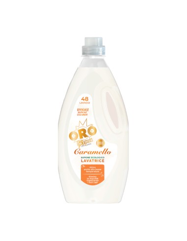 offerta Oro 50 Anni Sapone Ecologico Lavatrice Fragranza Caramello Limited Edition 2200 ml