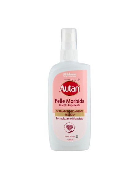 offerta Autan Pelle Morbida Vapo Insetto Repellente 100 ml
