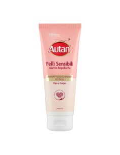 Autan Pelli Sensibili Gel Viso e Corpo Insetto Repellente 100 ml
