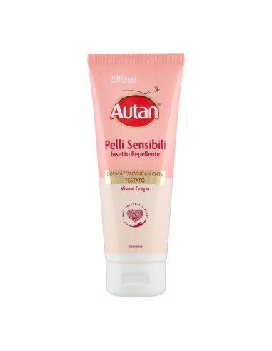 offerta Autan Pelli Sensibili Gel Viso e Corpo Insetto Repellente 100 ml