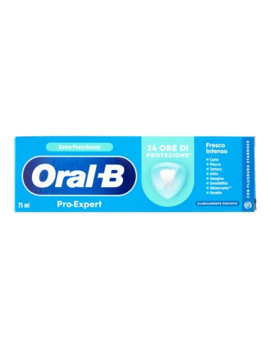 offerta Oral-B Pro-Expert Dentifricio Fresco Intenso Menta Piperita e Menta Verde 75 ml