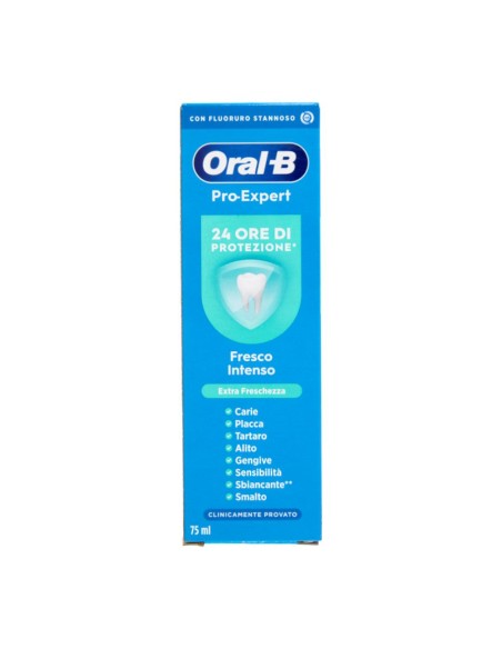 offerta Oral-B Pro-Expert Dentifricio Fresco Intenso Menta Piperita e Menta Verde 75 ml