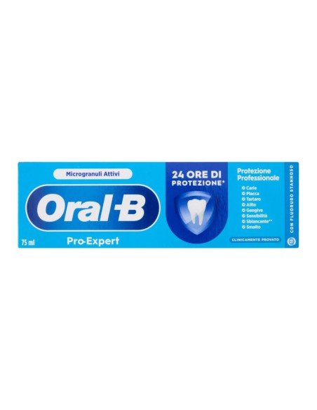 offerta Oral-B Pro-Expert Dentifricio Protezione Professionale Microgranuli Attivi 75 ml