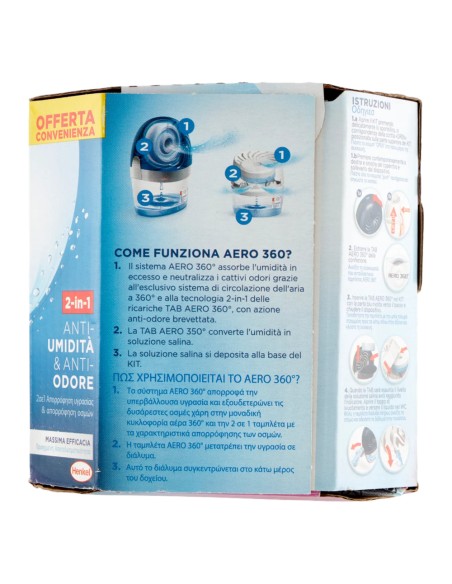 offerta Ariasana Ricariche Tab Aero 360 Gradi Assorbiumidità Fragranza Lavanda Relax 2 Pz 