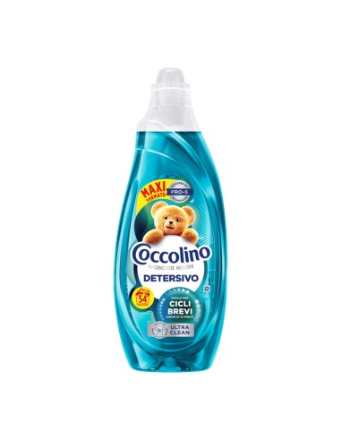 offerta Coccolino Wonder Wash Detersivo Liquido Lavatrice Ultra Clean Verde 2160 ml