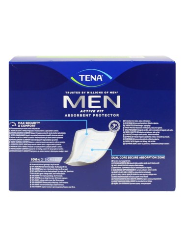 offerta Tena Men Active Fit Absorbent Protector Level 3 100% Discreto 8 Pz