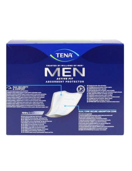 offerta Tena Men Active Fit Absorbent Protector Level 3 100% Discreto 8 Pz
