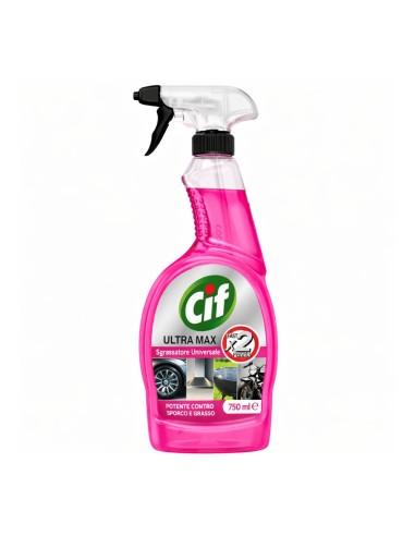 offerta Cif Ultra Max Spray Sgrassatore Universale Pink 750 mls