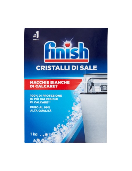 offerta Finish Cristalli di Sale Additivo per Lavastoviglie 1 Kg