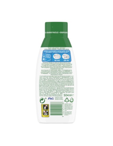 offerta Fairy Platinum Gel Detergente Lavastoviglie Extra Brillantezza Brezza Marina 504 ml 
