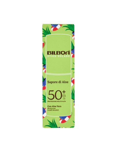 offerta Bilboa Sapore di Aloe Stick Solare 50+ Protezione Molto Alta con Aloe Vera 10 ml